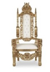 Gold King Throne Chair