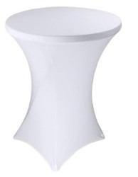 Cocktail Tablecloth White