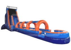 26' Wave Screamer Water Slide with Slip N Splash and Pool